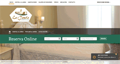 Desktop Screenshot of hostallajanda.com